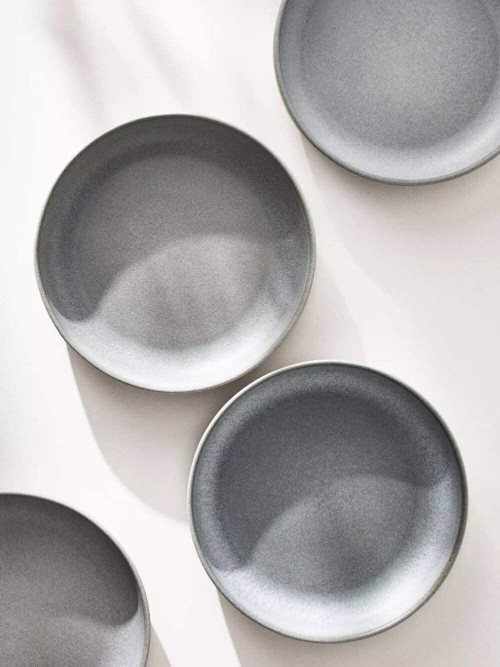 Anthropologie Jasper Portuguese Pasta Bowls, Set of 4, Denim Light